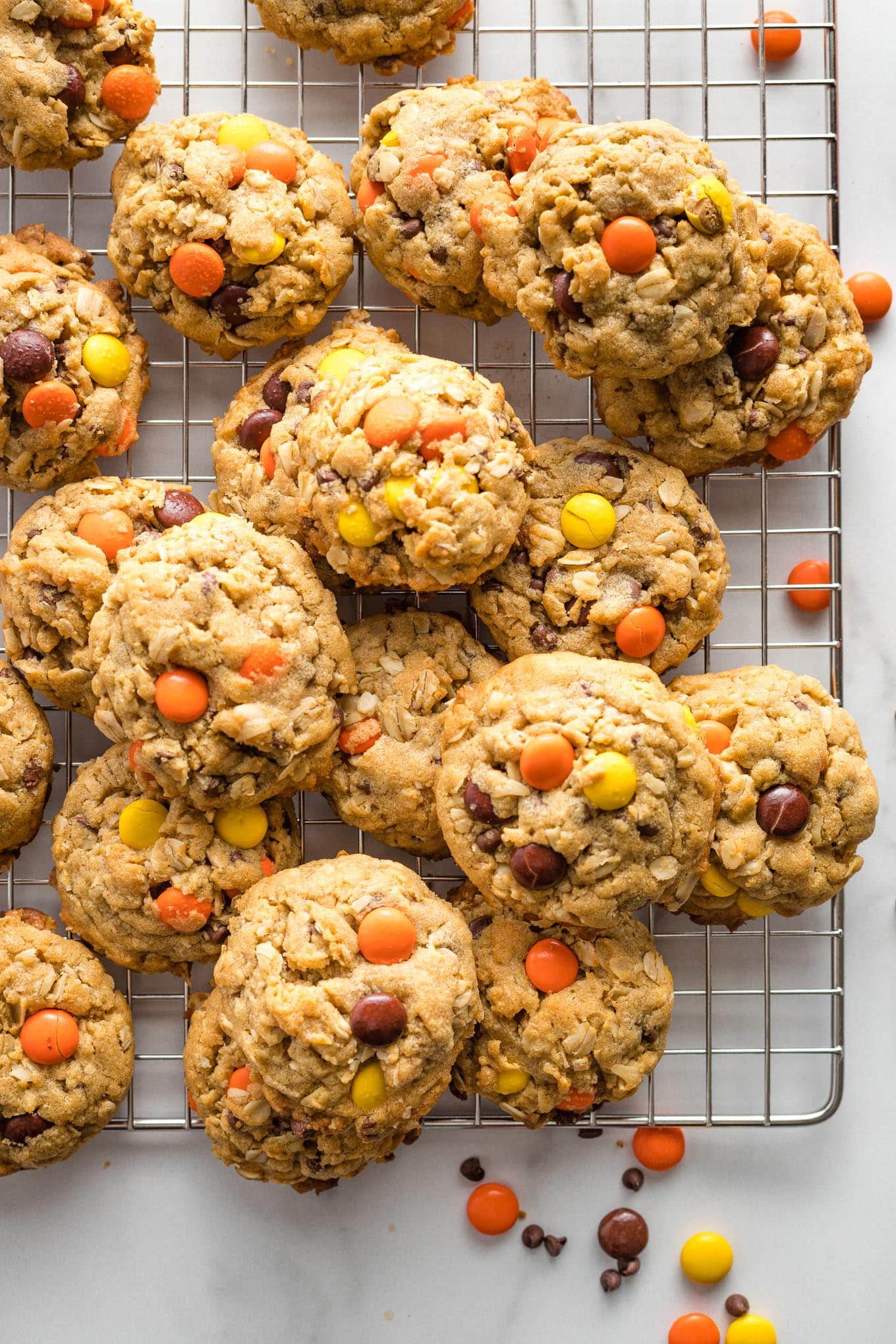 Reeses Pieces Cookies {With PB Chips!}