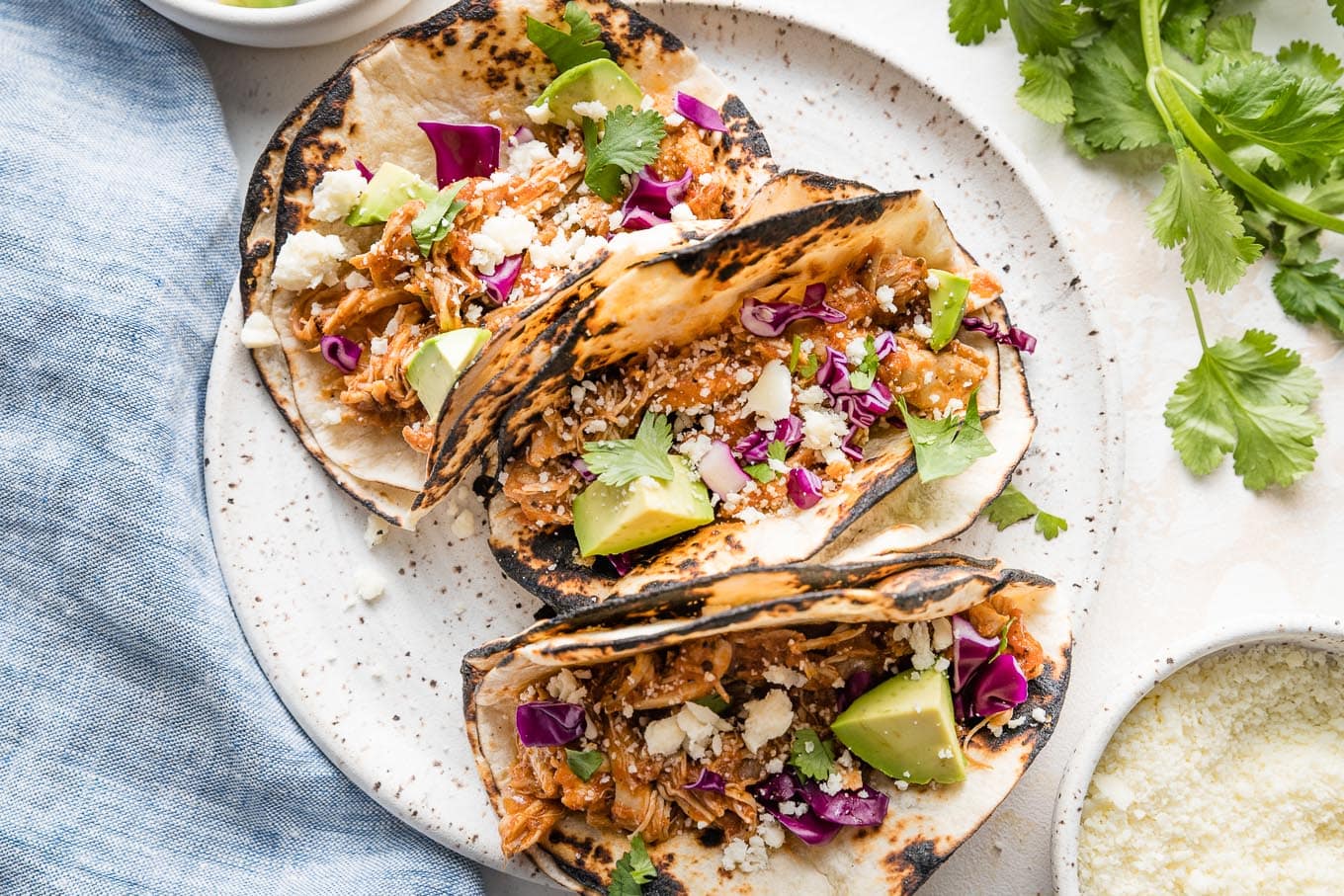 Instant Pot Chicken Tinga Nourish and Fete