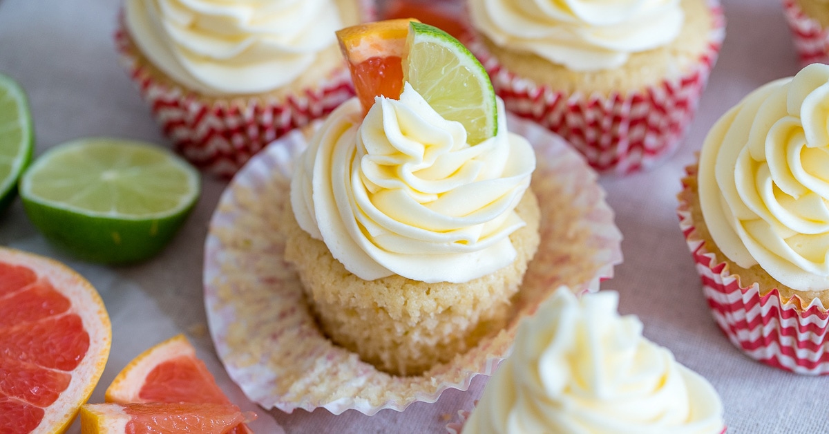 Mexican Paloma Cupcakes