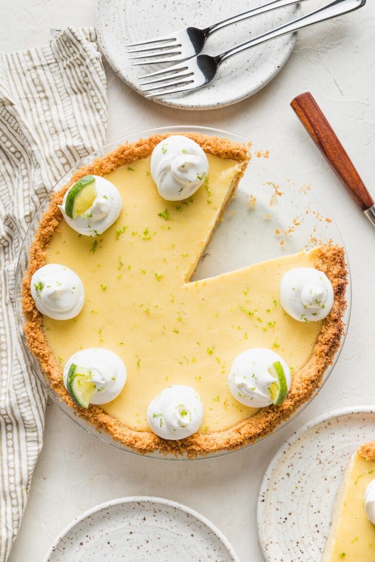 Easy Classic Key Lime Pie (No Fail!) - Nourish and Fete