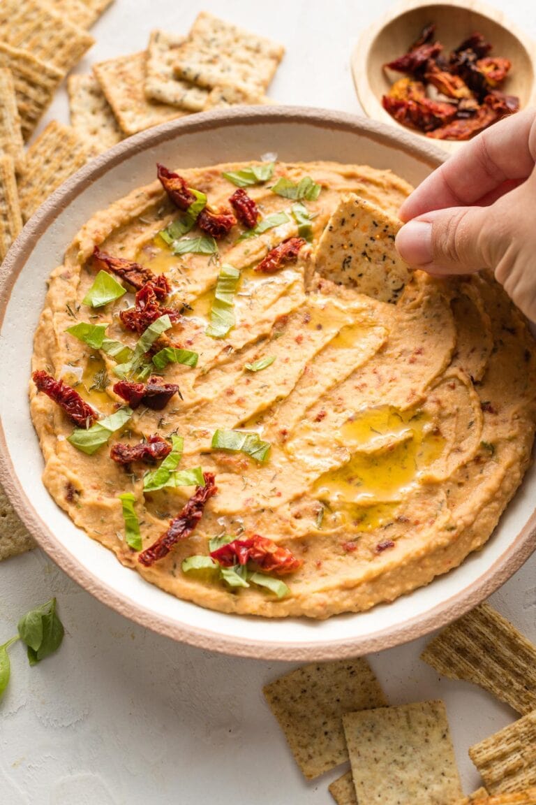 Sun-Dried Tomato Dip - Nourish And Fete