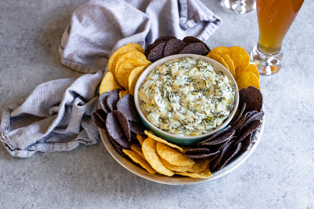 Crockpot Spinach Artichoke Dip – If You Give a Blonde a Kitchen