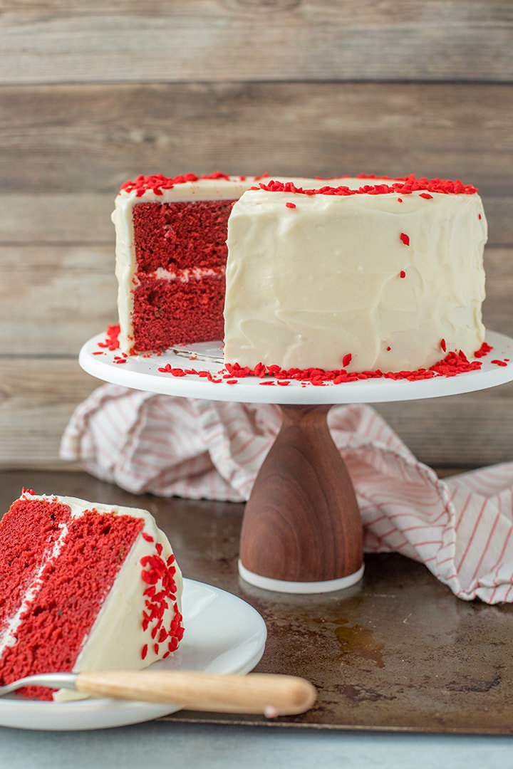 One-Bowl Red Velvet Layer Cake - Nourish and Fete