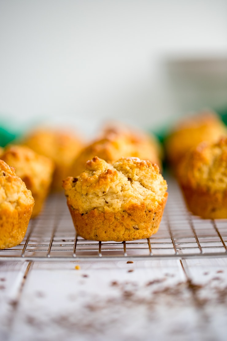 Caraway Irish Soda Bread Muffins - Nourish and Fete