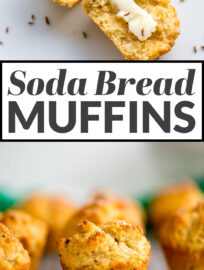 Caraway Irish Soda Bread Muffins - Nourish and Fete