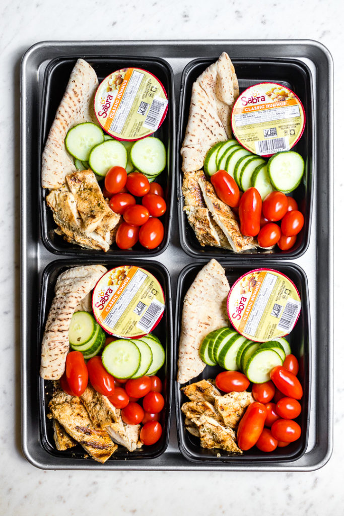 The Best Chicken And Hummus Bistro Box - Nourish And Fete