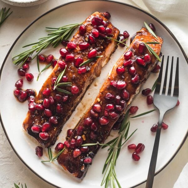 Pomegranate Salmon - Nourish and Fete