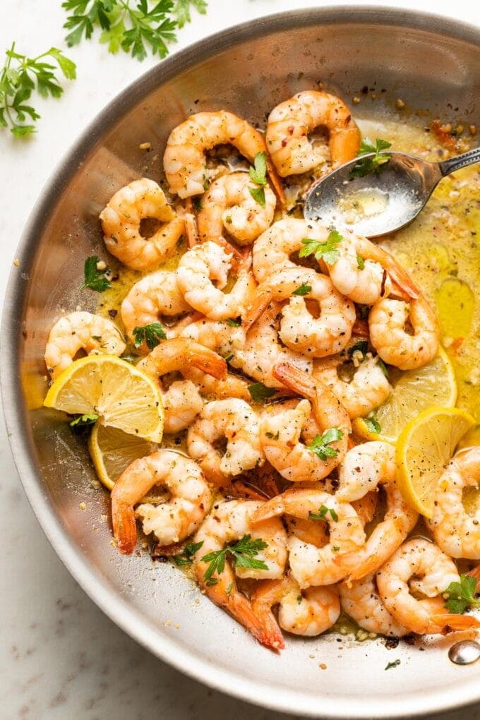 Simple Sautéed Shrimp (15-Minute Dinner) - Will Cook for Smiles