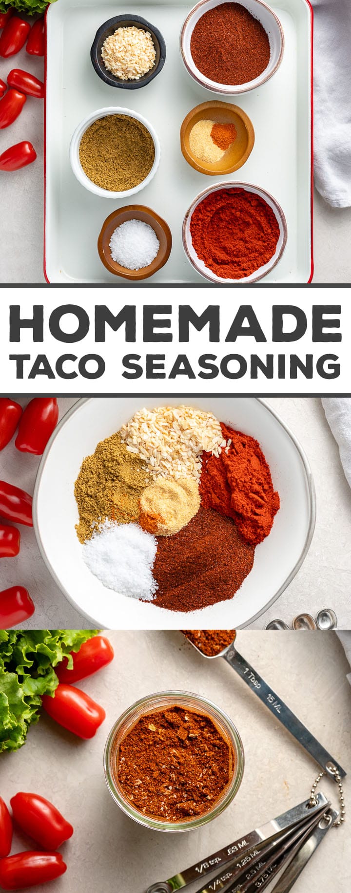 Homemade Taco Seasoning - Nourish and Fete