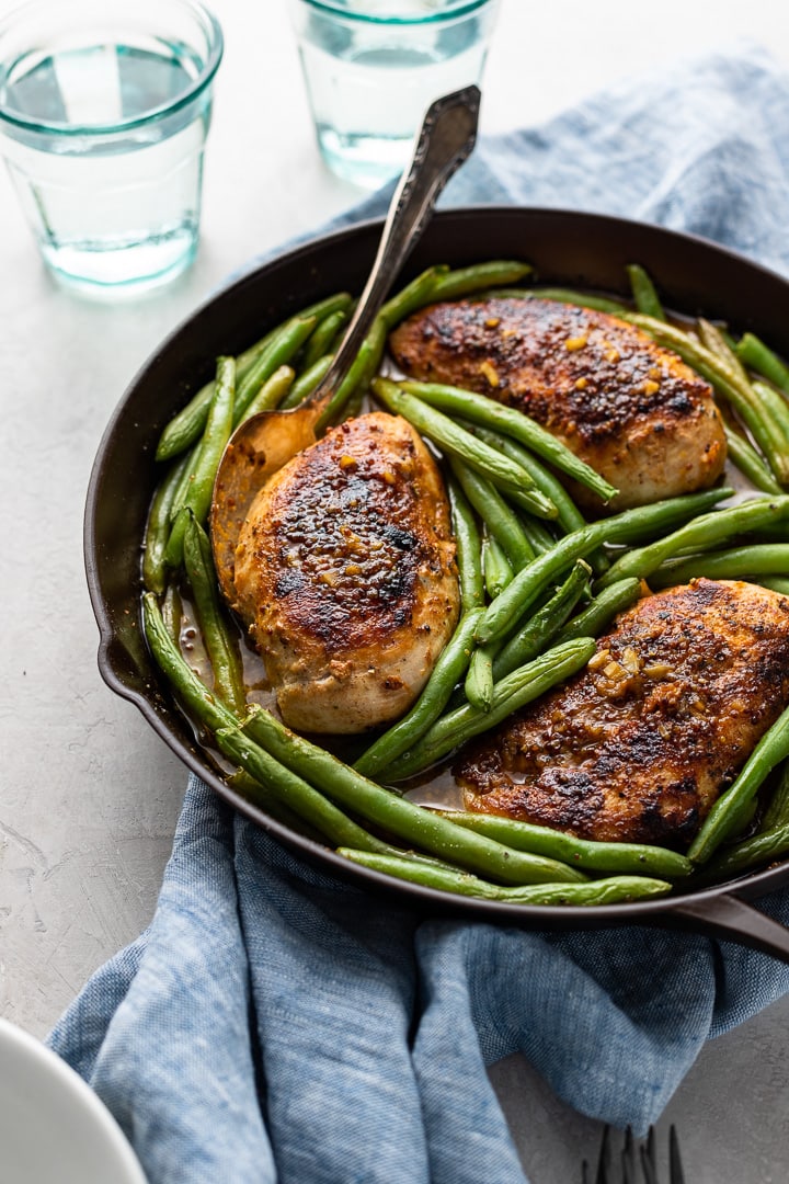 Honey Mustard Chicken Skillet - Nourish and Fete