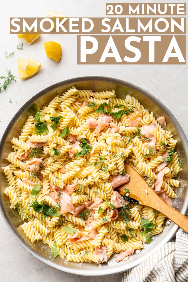 Creamy Smoked Salmon Pasta - Nourish And Fete