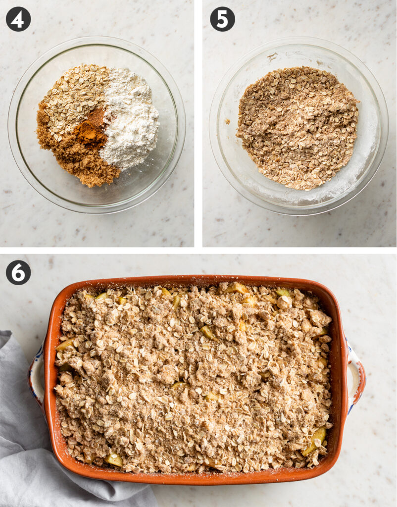 Old Fashioned Apple Crisp - Nourish and Fete