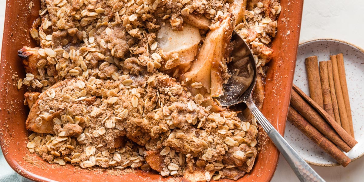 Old Fashioned Cinnamon Apple Crisp