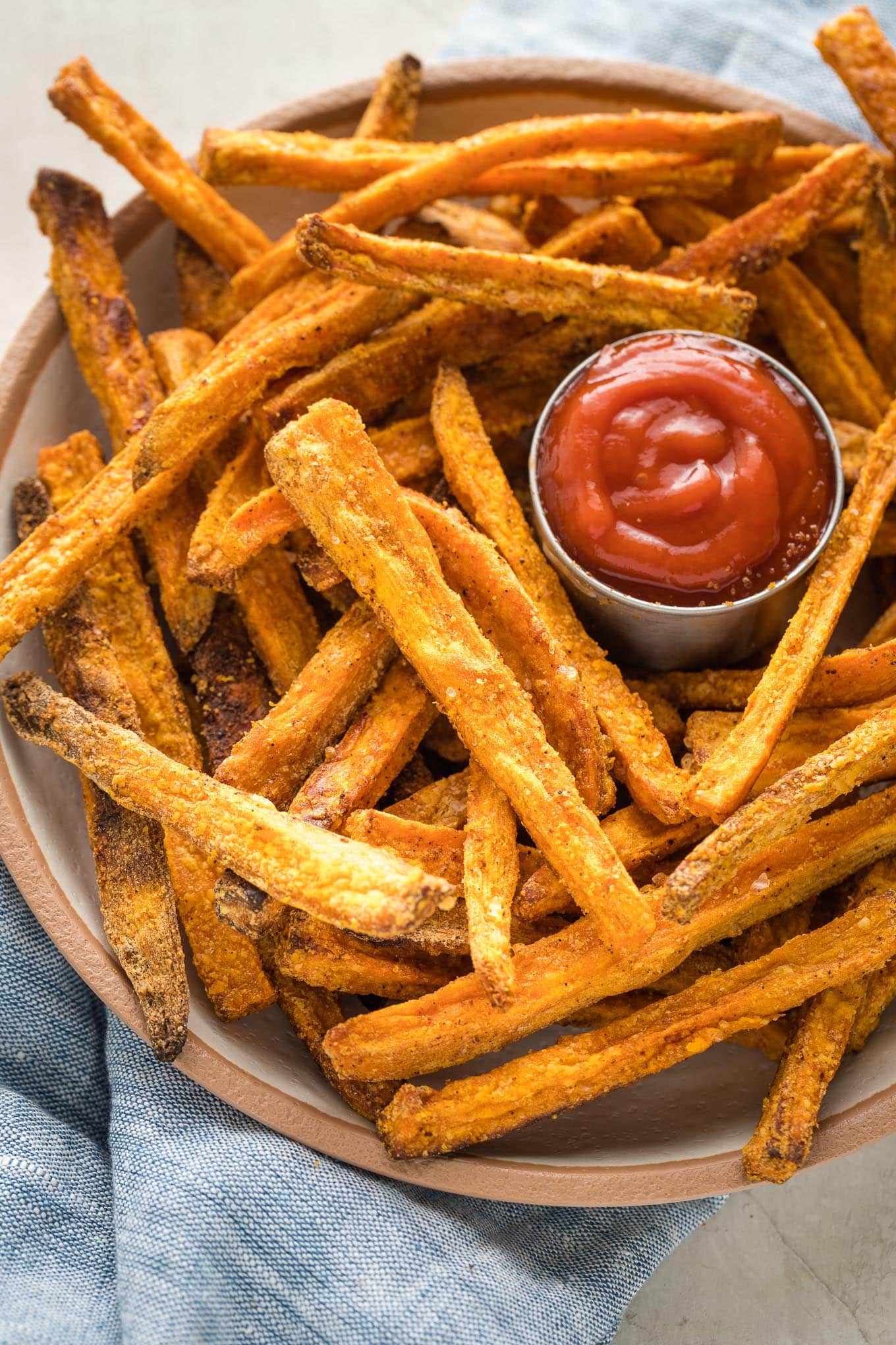 Crispy Fried Sweet Potato Fries Recipe