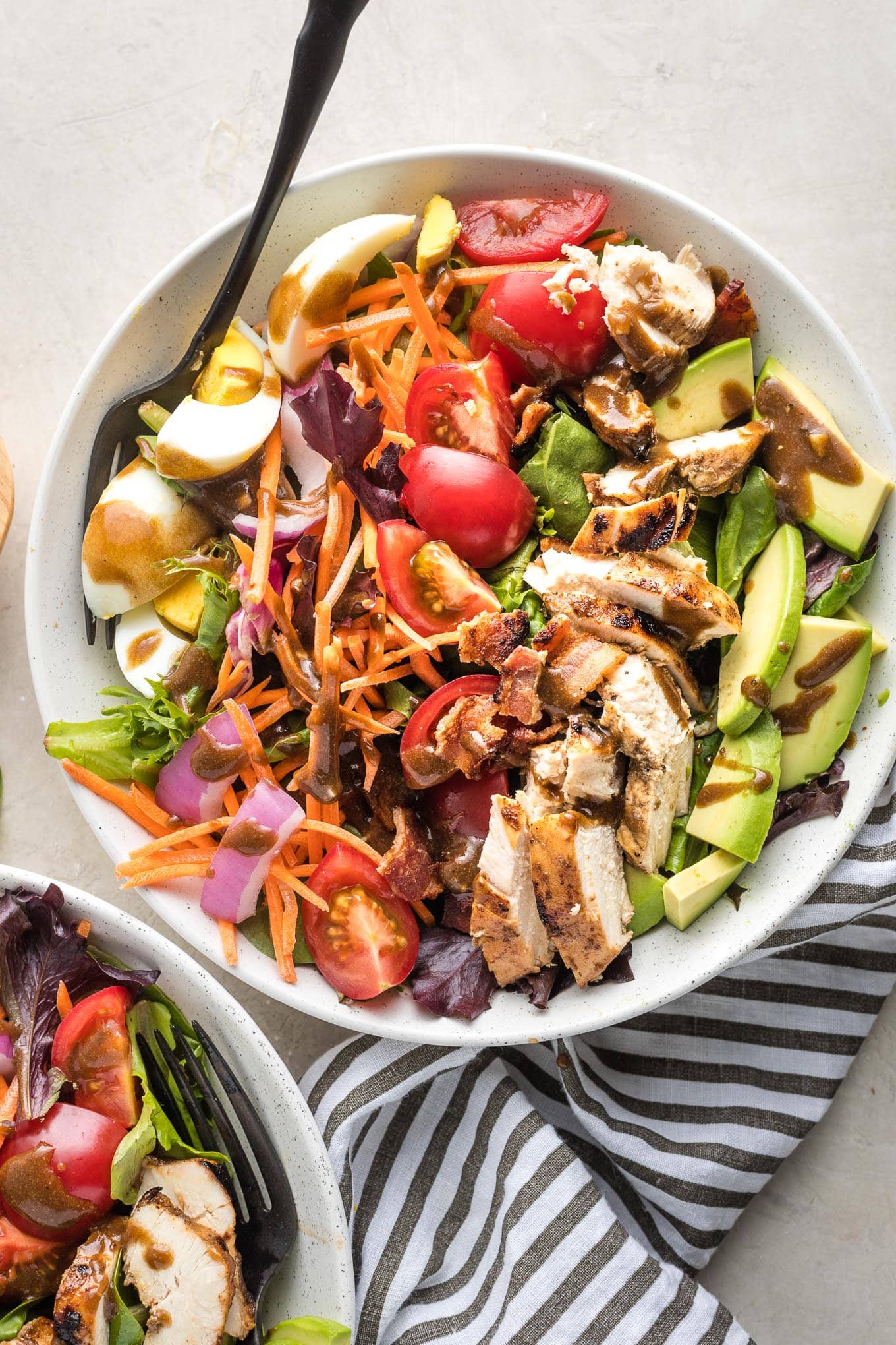 balsamic-grilled-chicken-cobb-salad-nourish-and-fete