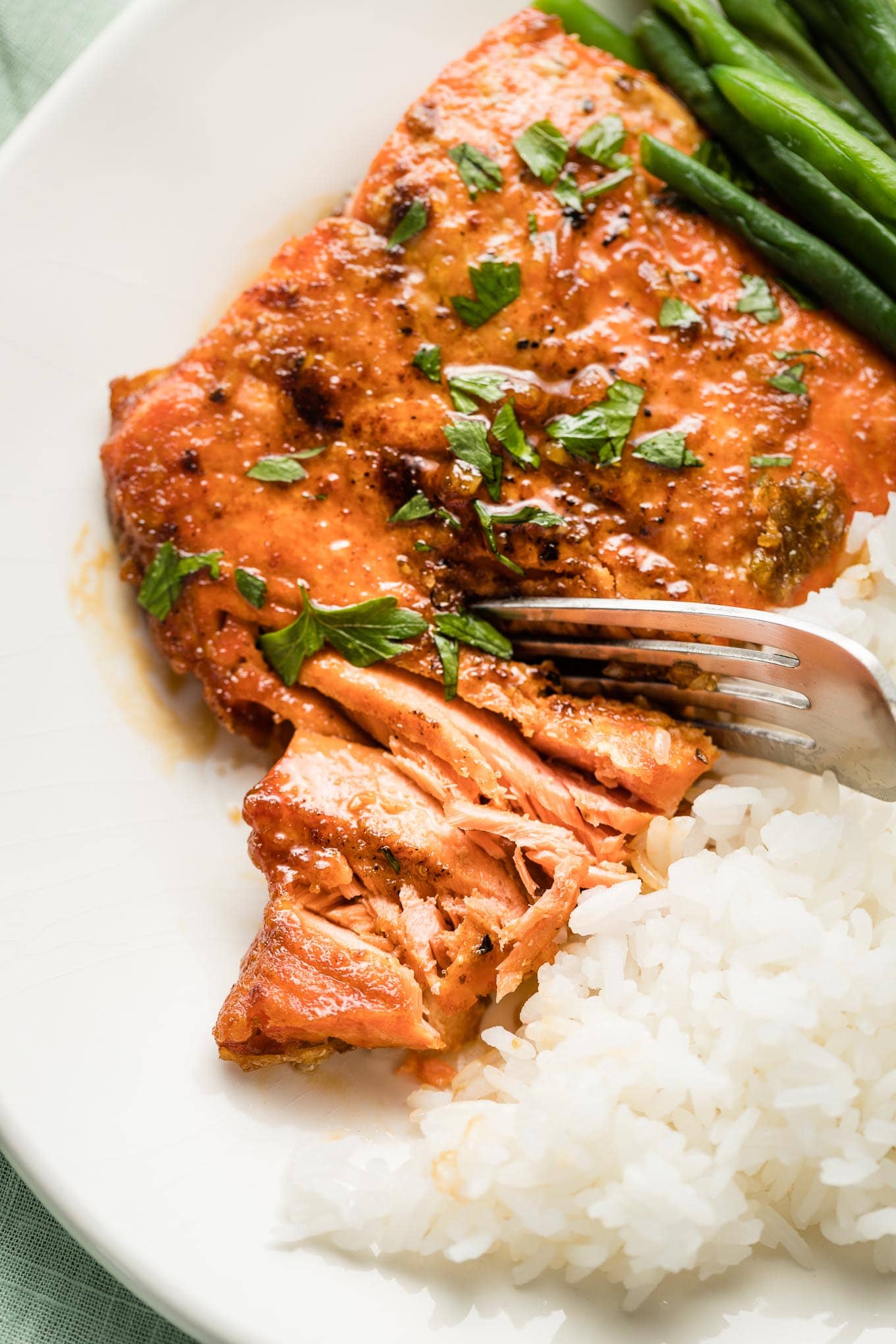 Honey Garlic Salmon - Nourish and Fete