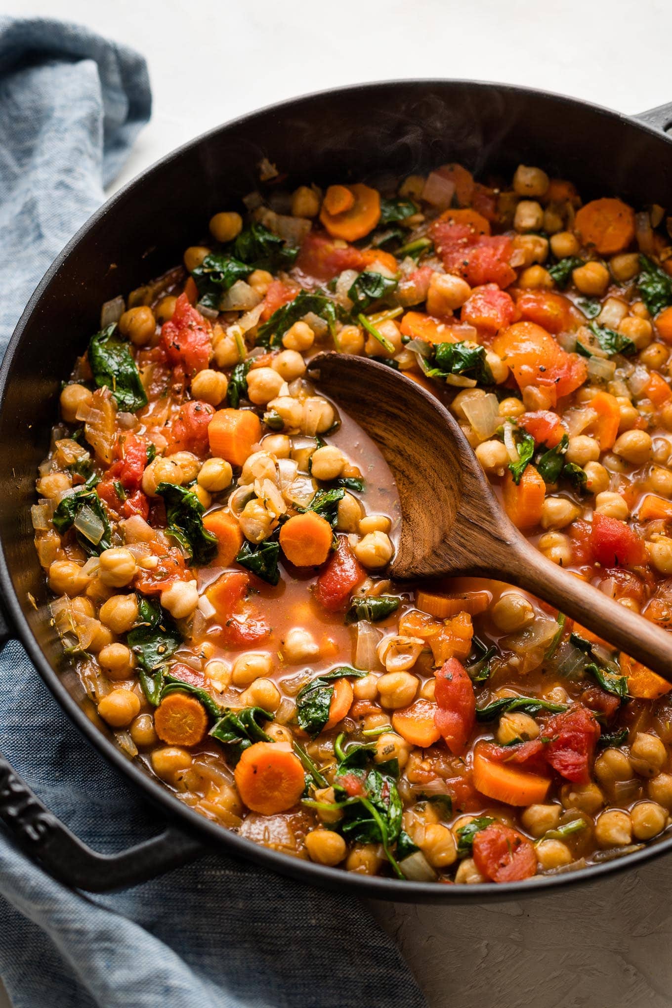 Tuscan Chickpea Stew - Nourish and Fete