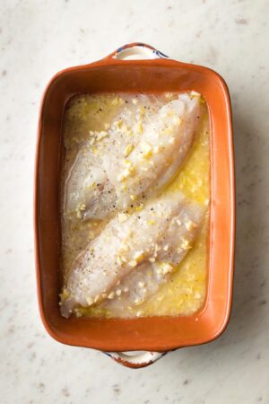 Baked Lemon Tilapia - Nourish and Fete