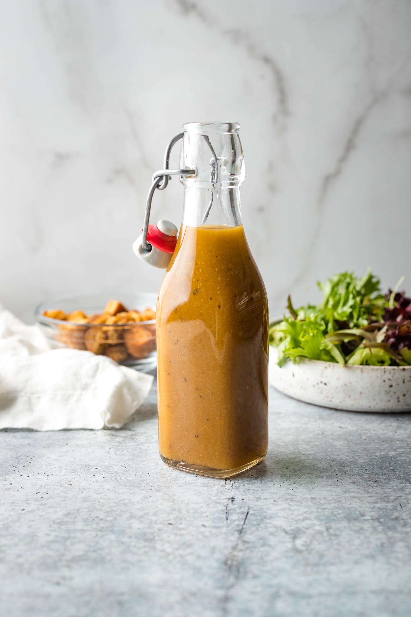 Easy, 5-Minute Blender White Balsamic Vinaigrette