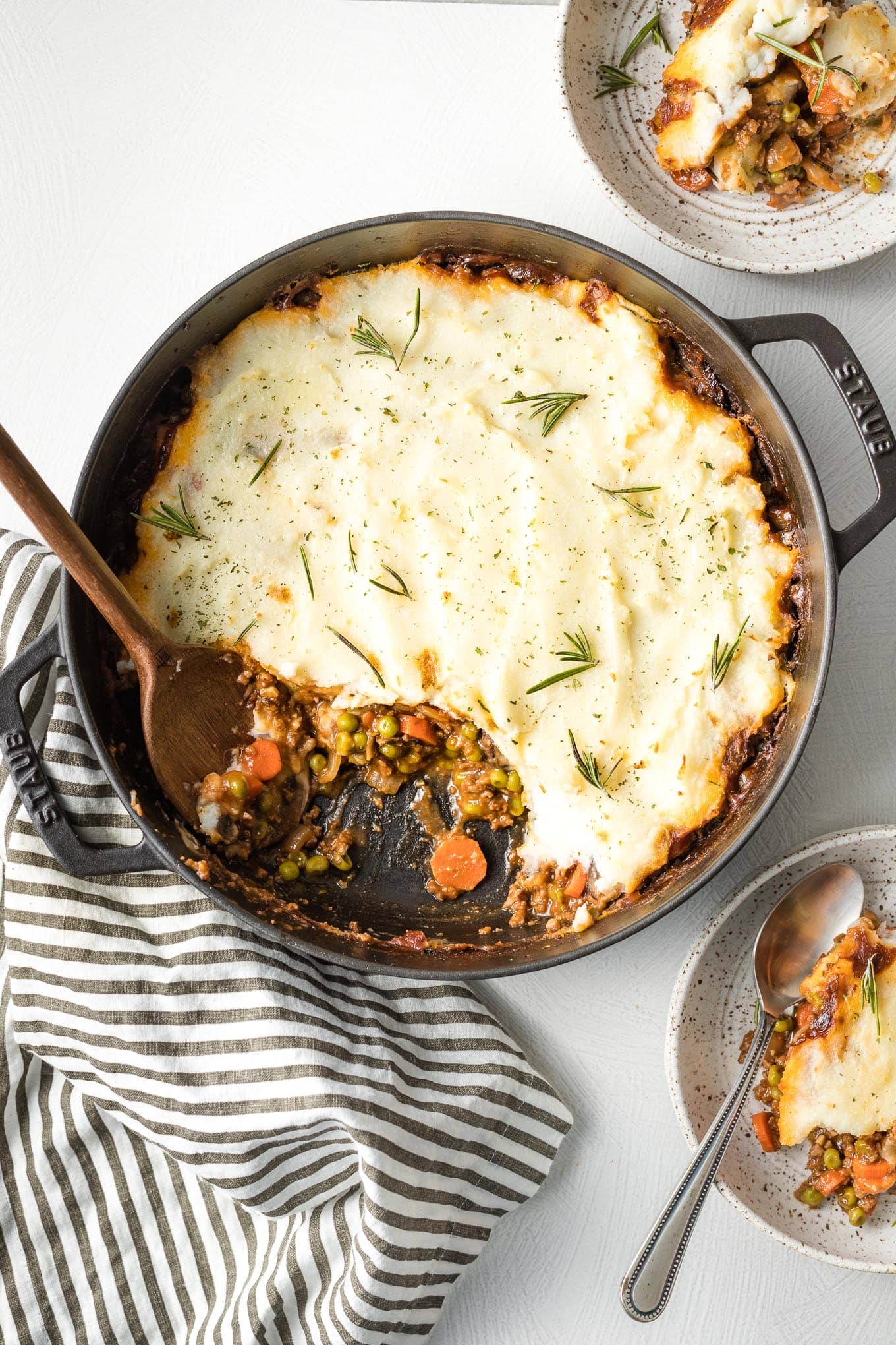 Vegetarian Shepherd's Pie - The Mindful Hapa