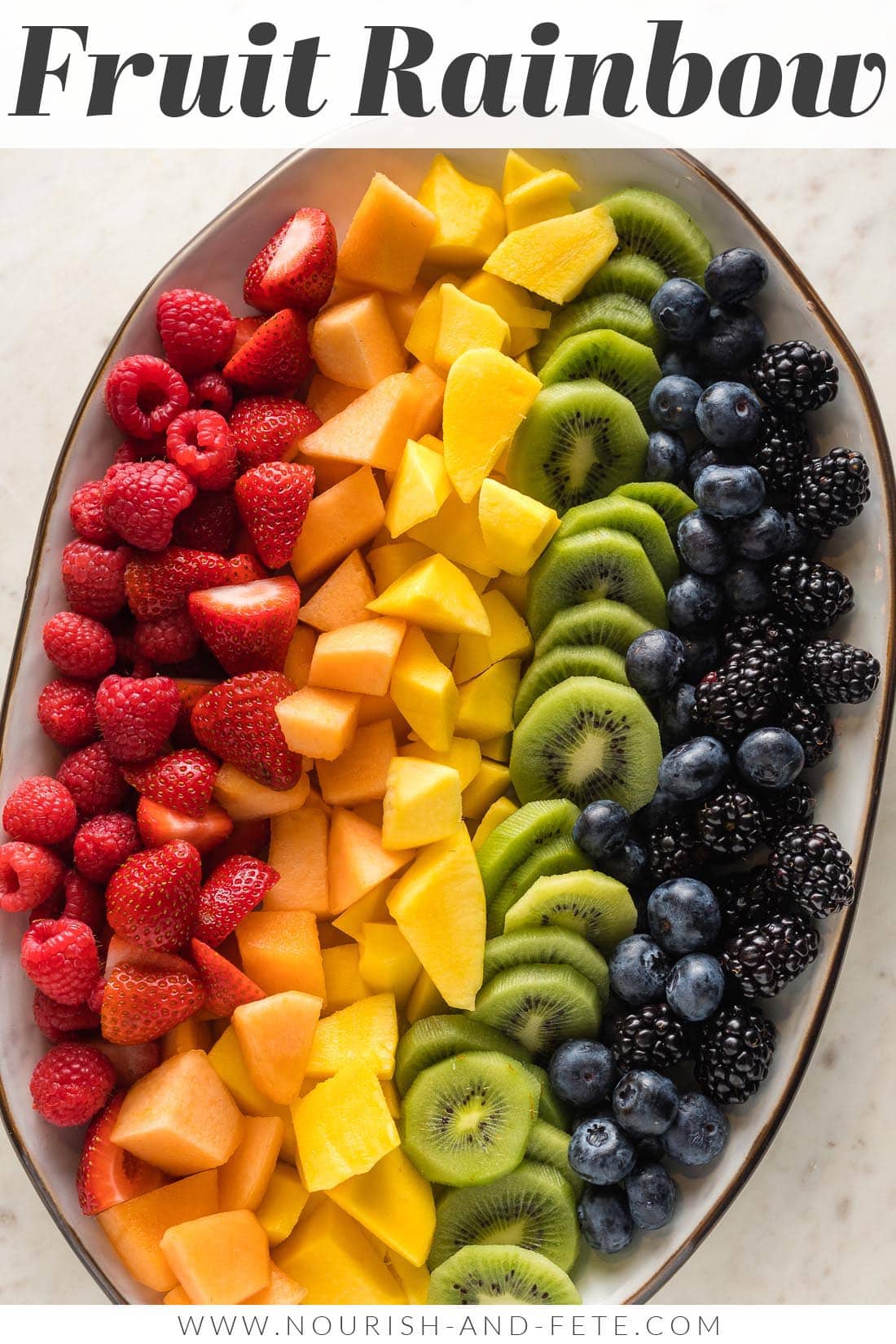 Fruit Rainbow - Nourish and Fete