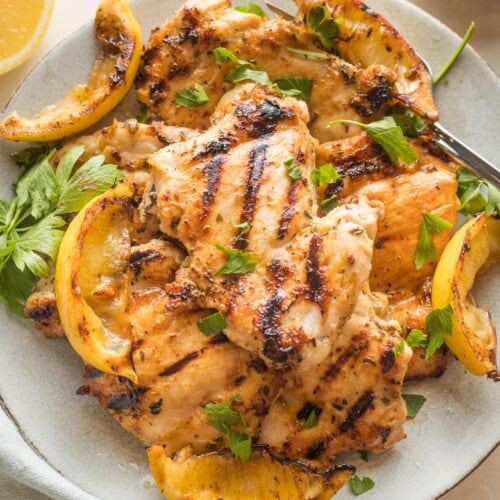 Lemon Chicken Thighs (The Juiciest!) - Nourish and Fete