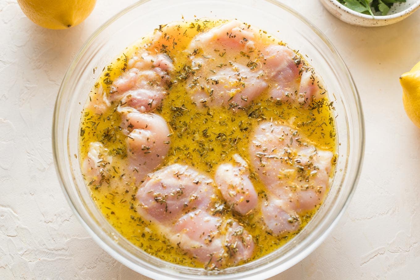 Lemon Chicken Thighs (The Juiciest!) - Nourish and Fete