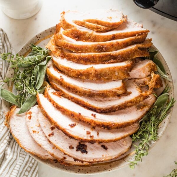 Juicy Crockpot Turkey Breast - Nourish and Fete