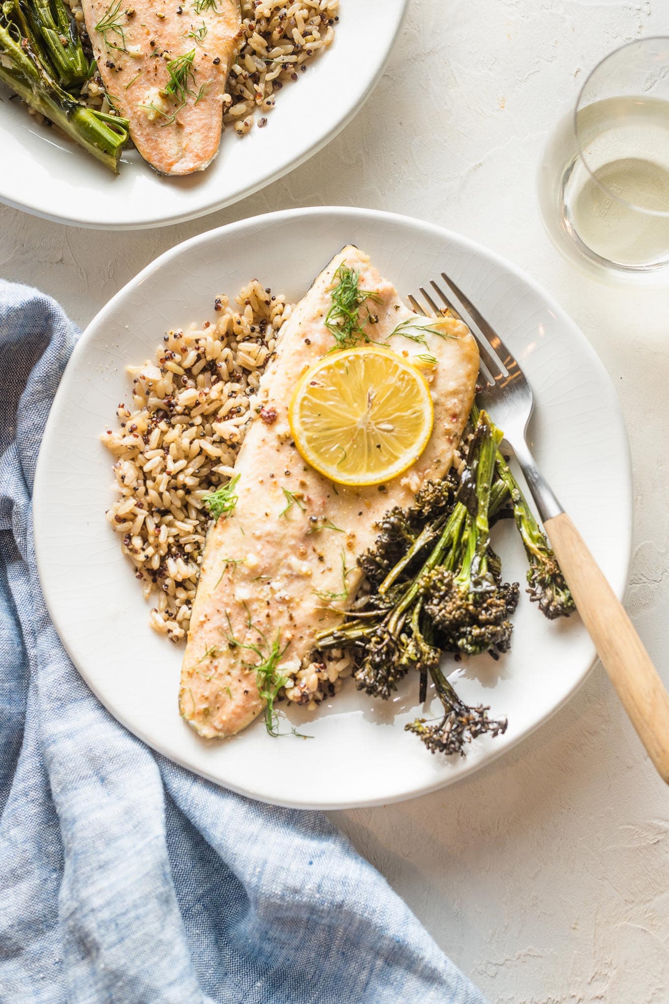 Baked Rainbow Trout Recipe (Fool-Proof!) - Nourish and Fete