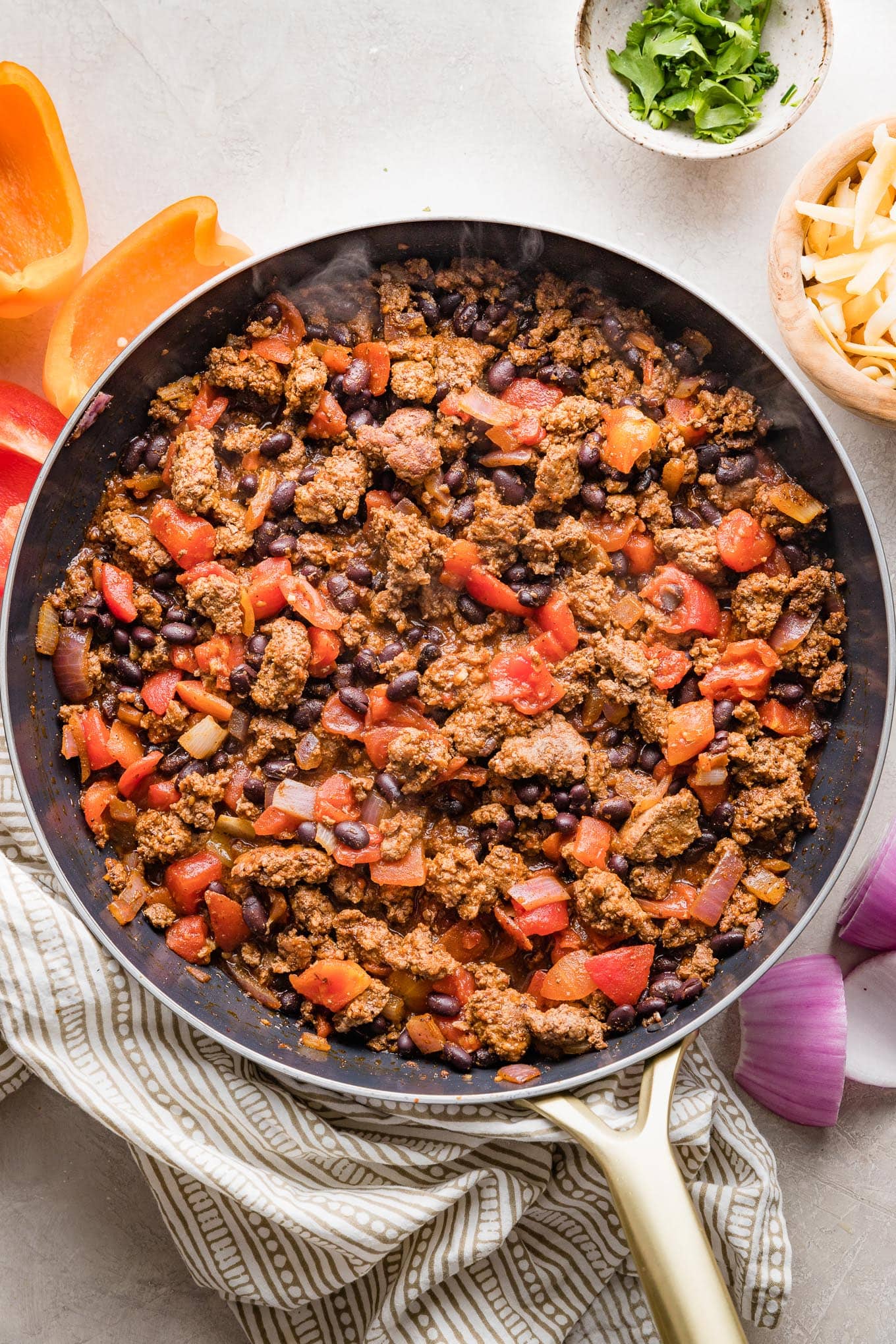 Taco Stuffed Peppers - Nourish and Fete