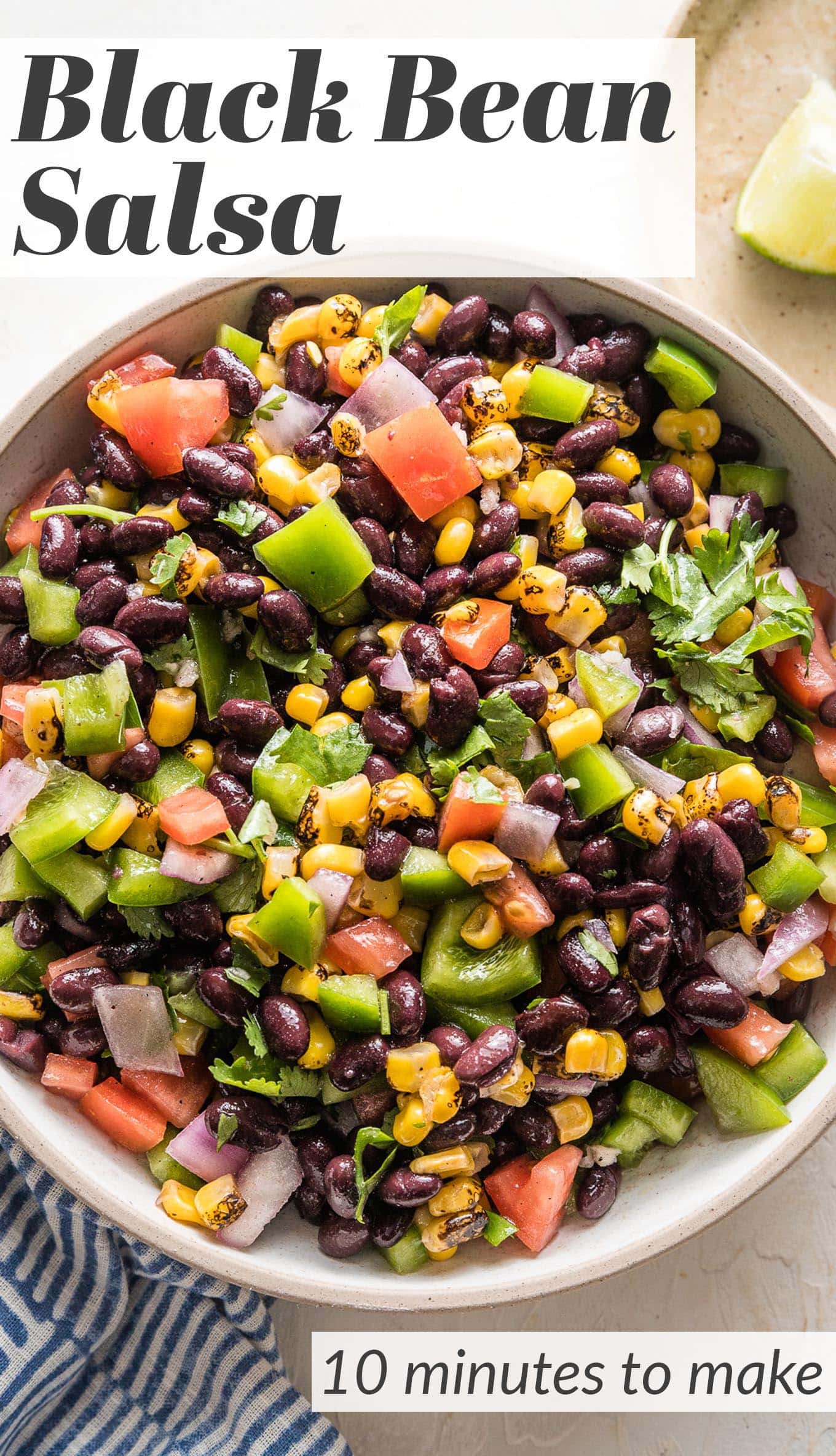 Black Bean Salsa - Nourish and Fete