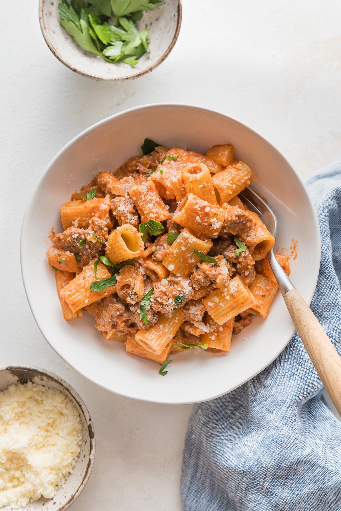 Ground Beef Pasta - Nourish and Fete