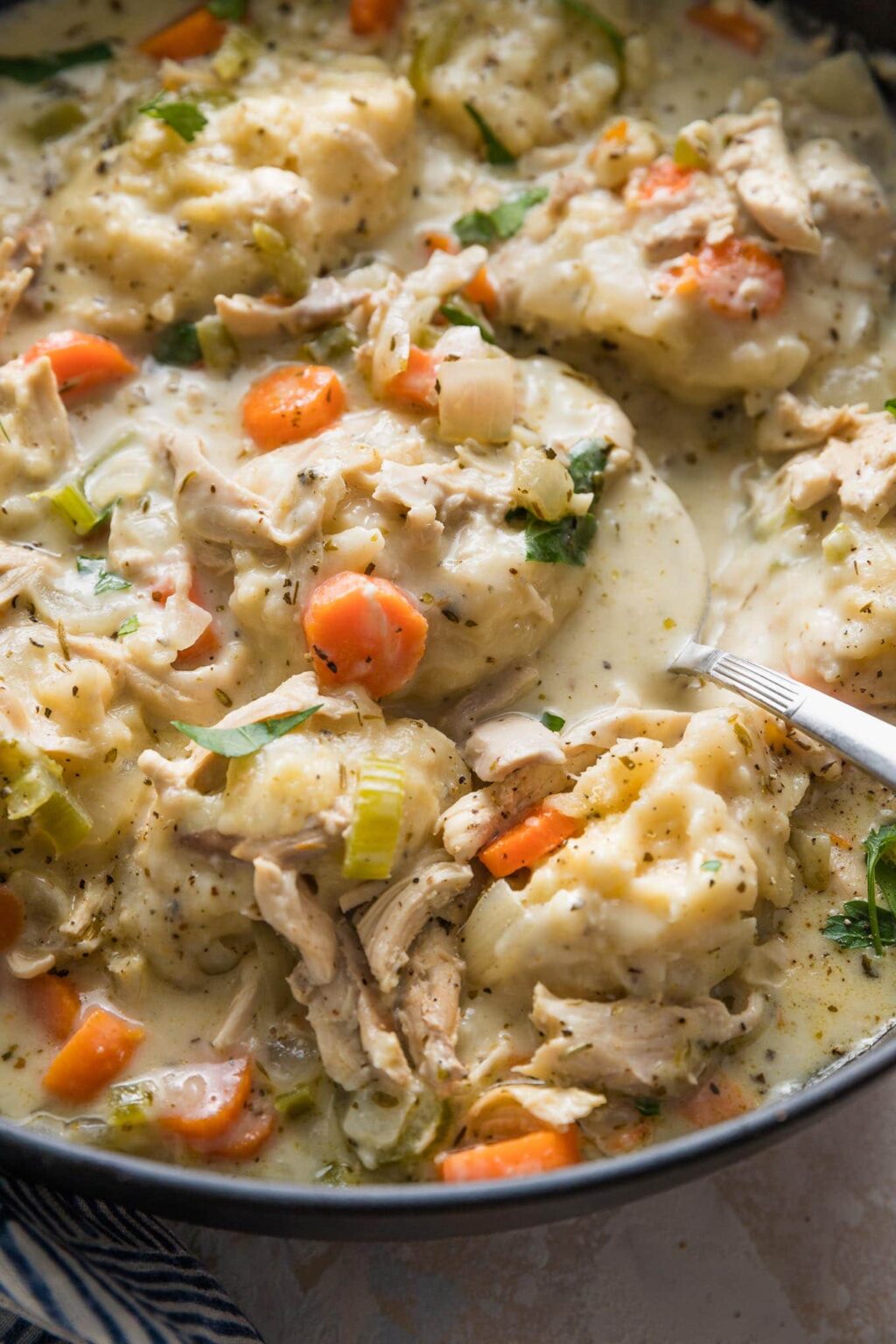 Chicken and Dumplings - Nourish and Fete