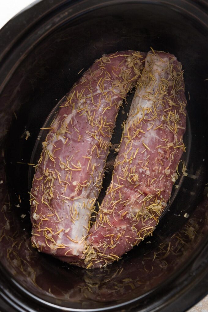 Crockpot Pork Tenderloin • Salt & Lavender