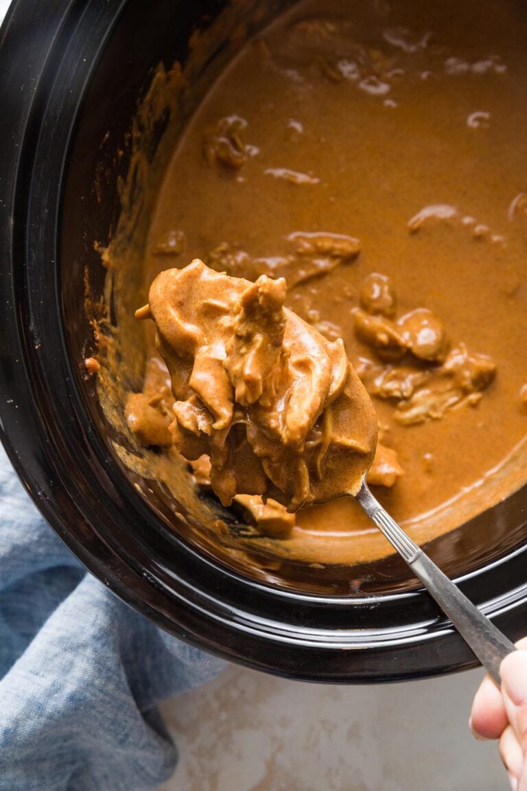 Slow Cooker Butter Chicken - Nourish And Fete