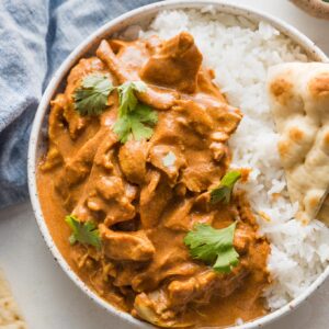 Slow Cooker Butter Chicken - Nourish And Fete