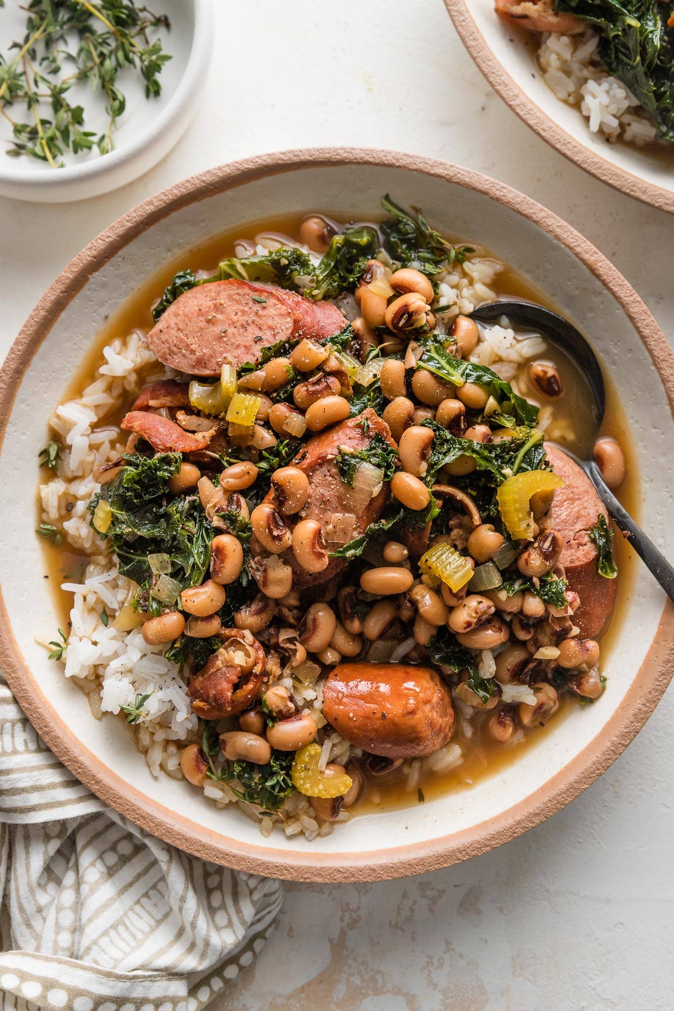 Southern Black Eyed Peas Recipe - Nourish and Fete