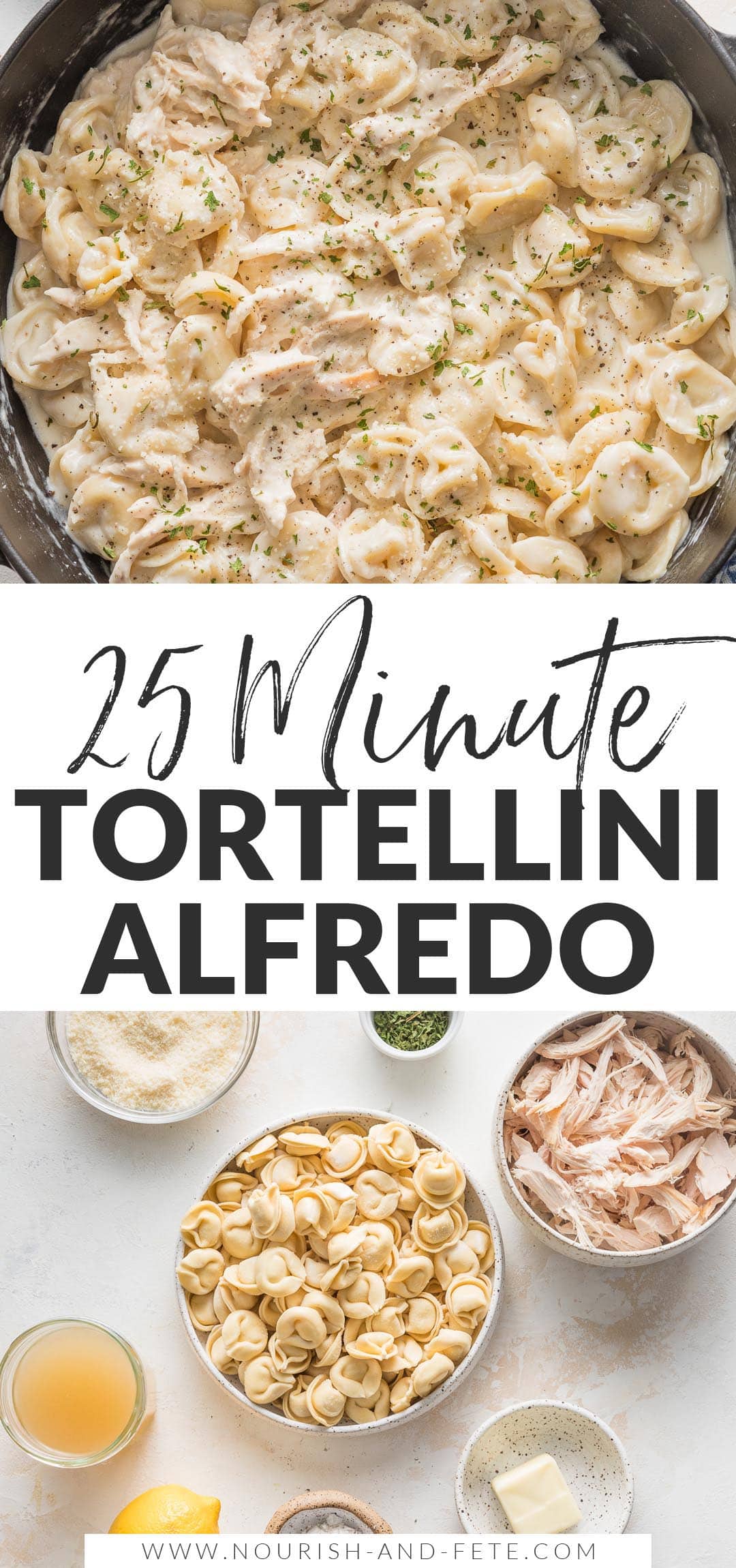 Chicken Tortellini Alfredo Nourish And Fete 3713