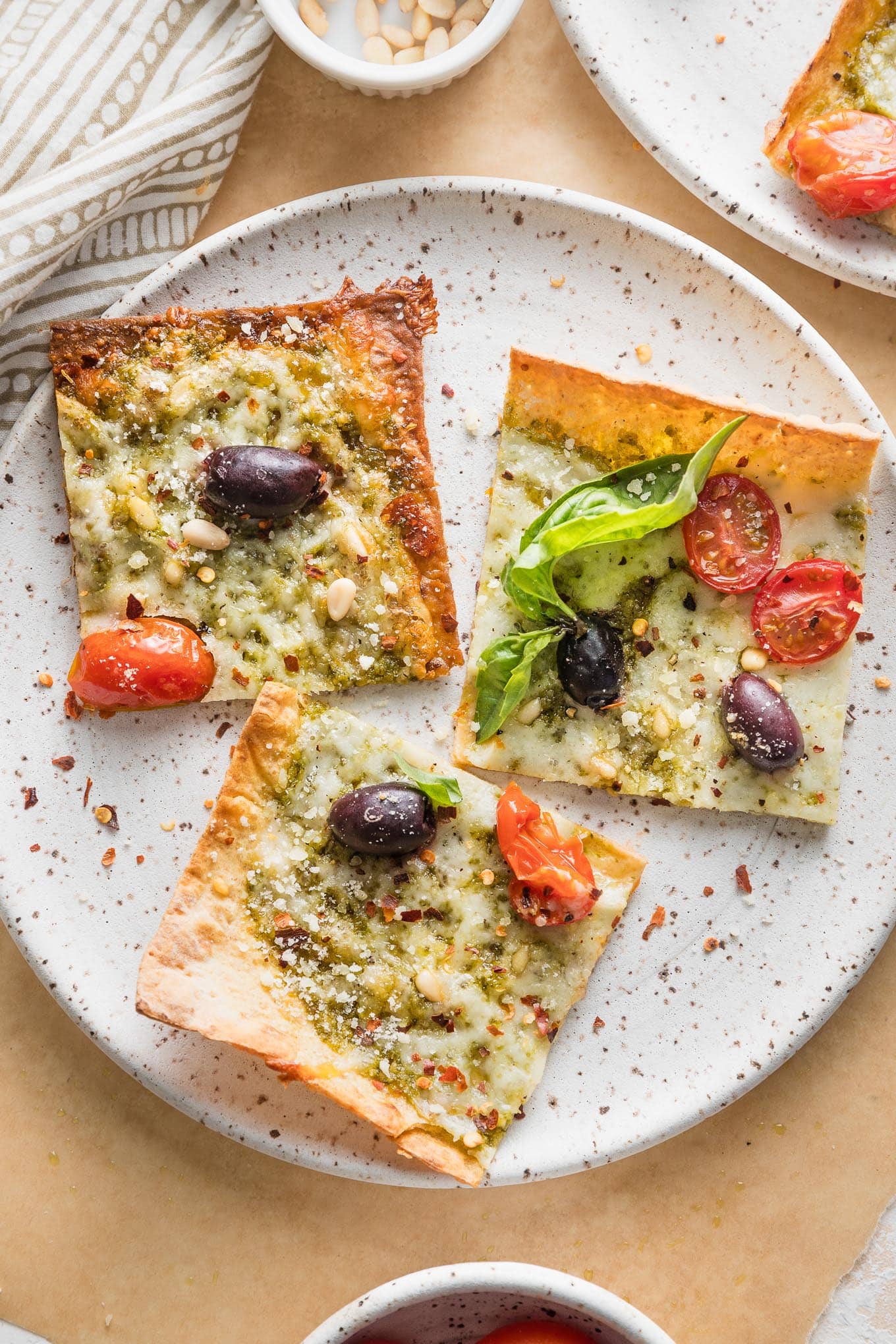 Pesto flatbread deals