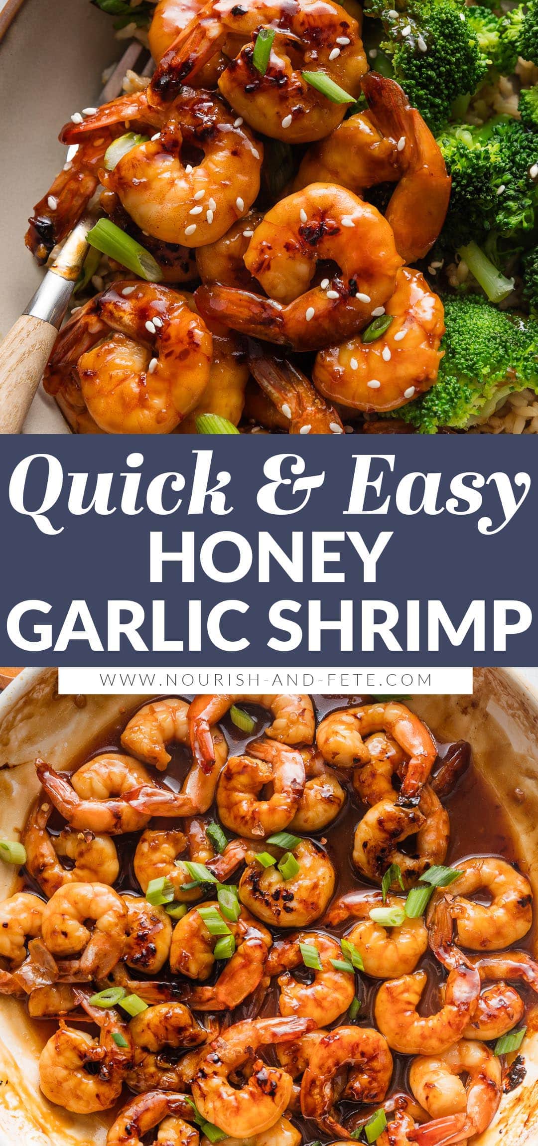 Honey Garlic Shrimp - Nourish and Fete