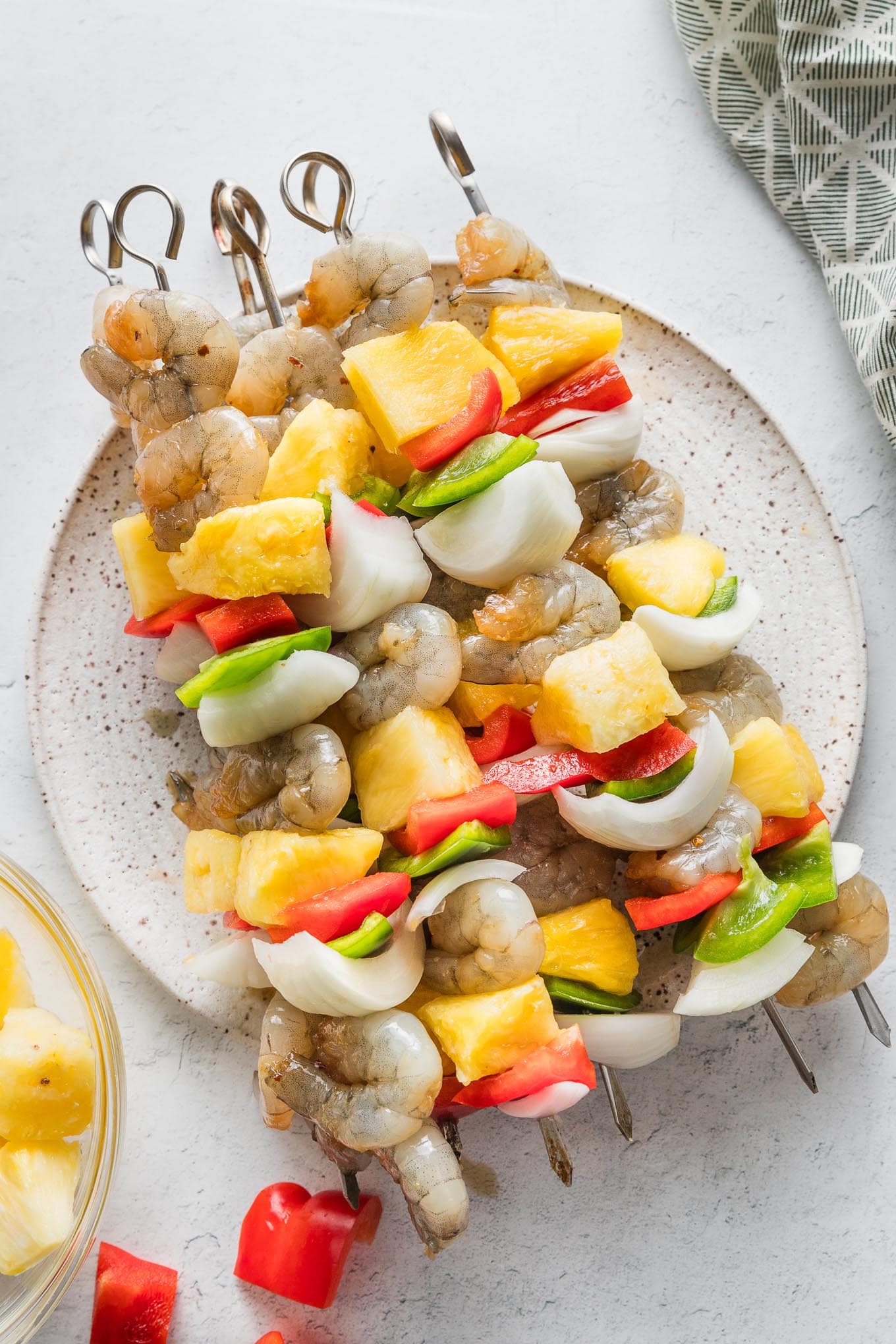 Shrimp Pineapple Skewers Nourish And Fete