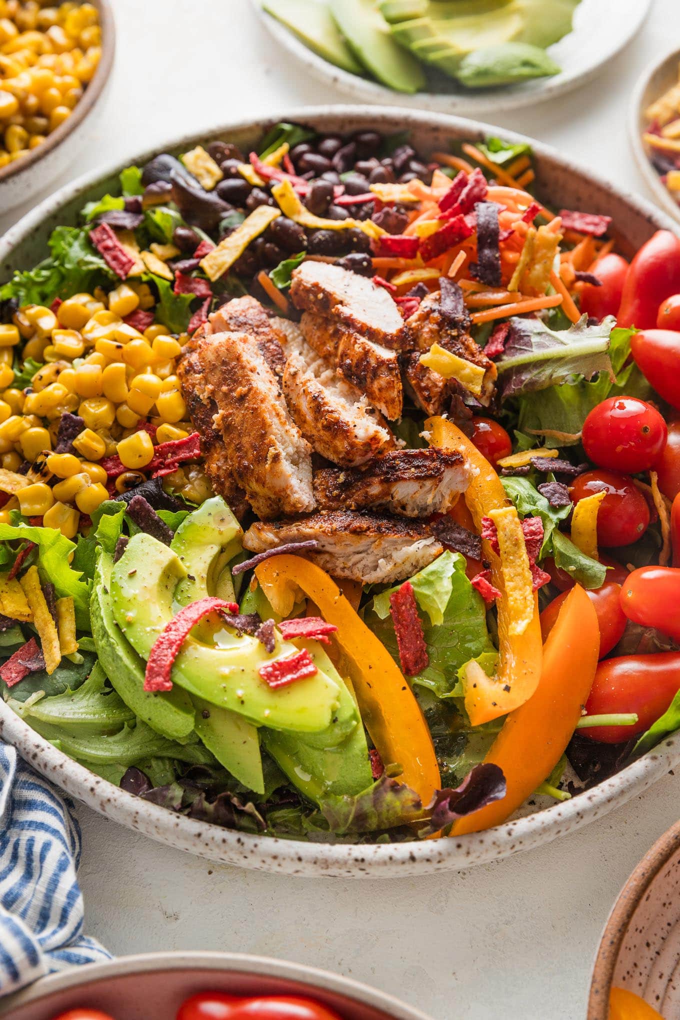 Santa Fe Chicken Salad - Nourish and Fete